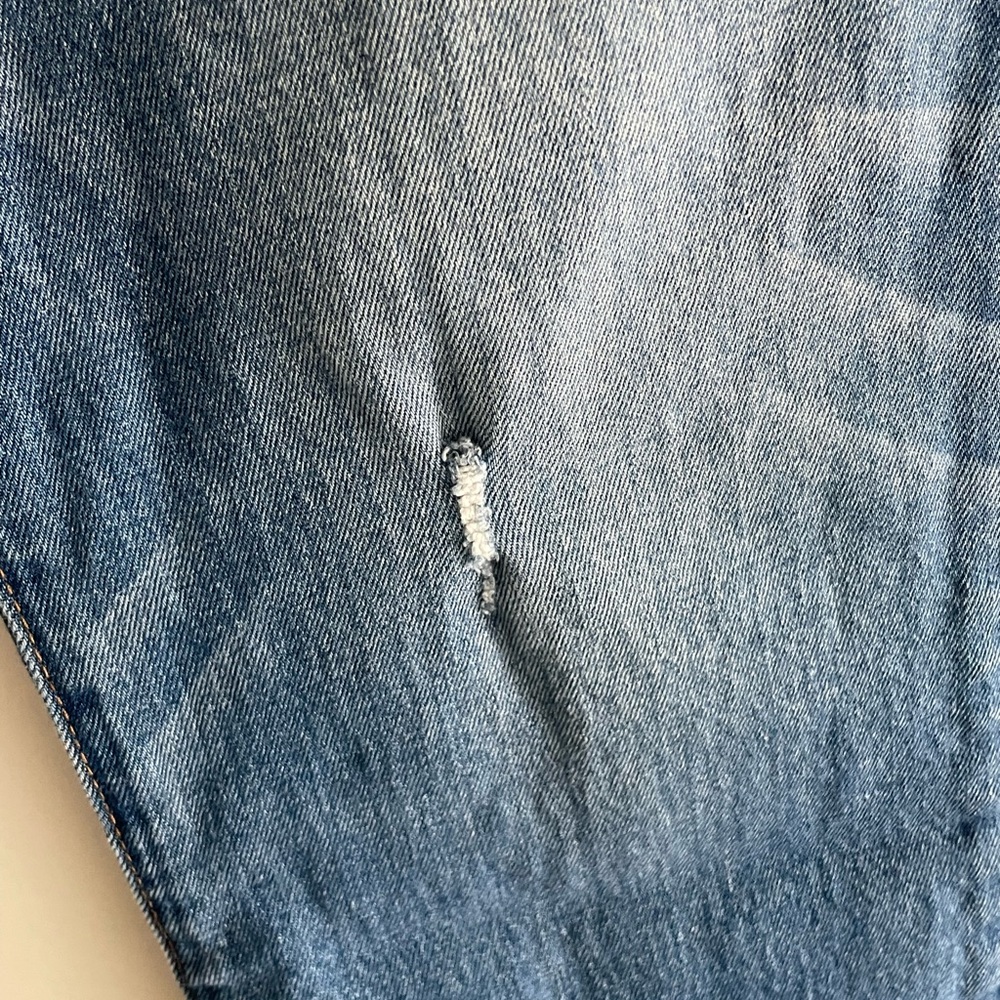 Madewell High Rise Slim Crop Boy Jean - Picture 5 of 9